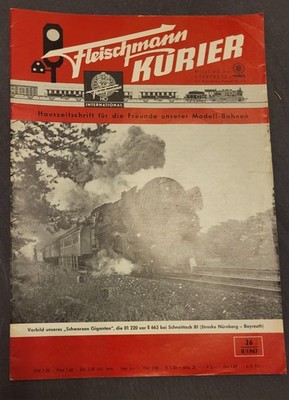 Modellbahn Zeitschrift Fleischmann Kurier 2/1967, Ausgabe 26