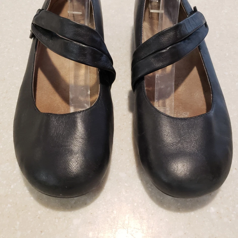 ABEO Talia Women's Size 8N Narrow Black Shoes Mary Jane Flats Comfort Orthotic - Image 3 of 4