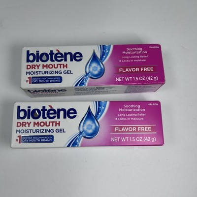 Biotene Dry Mouth Moisturizing Gel 1.5 oz FAST SHIPPING Sealed Exp 08/08/2027