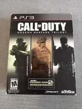 PS3 Call of Duty Modern Warfare Trilogy MW1 MW2 MW3 Box Set tested CIB
