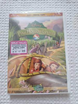 Pixie Hollow Games (DVD + Digital 2013) Tinker Bell Adventure Disney Fairies NEW