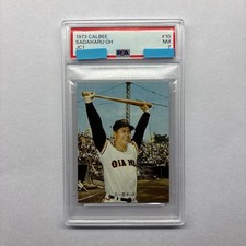 Calbee Professional Baseball Card 1973 First Year Edition Sadaharu Oh Player