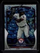 2023 Bowman Chrome #BCP-221 Yosy Galan Prospects Mojo Refractor