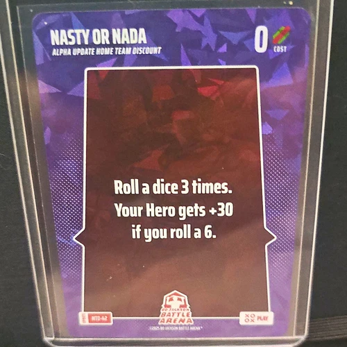 Bo Jackson Battle Arena Alpha Update Blast NASTY OR NADA HTD-42 Plays Play