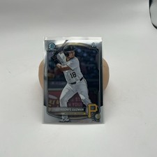2025 Bowman Draft #BDC-126 Adonys Guzman 1st Chrome Refractor Pittsburgh Pirates