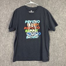 Psycho Bunny T-shirt Mens Size 6 Blue Logo Pima Cotton