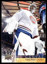 2017-18 Upper Deck UD Canvas Carey Price Montreal Canadiens #C47