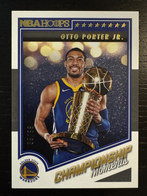 2022-23 NBA Hoops Road To The Finals Championship Moments 95 Otto Porter Jr /99