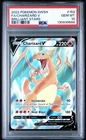 2022 Pokemon SWSH Brilliant Stars #153 FA Charizard V PSA 10 GEM MINT