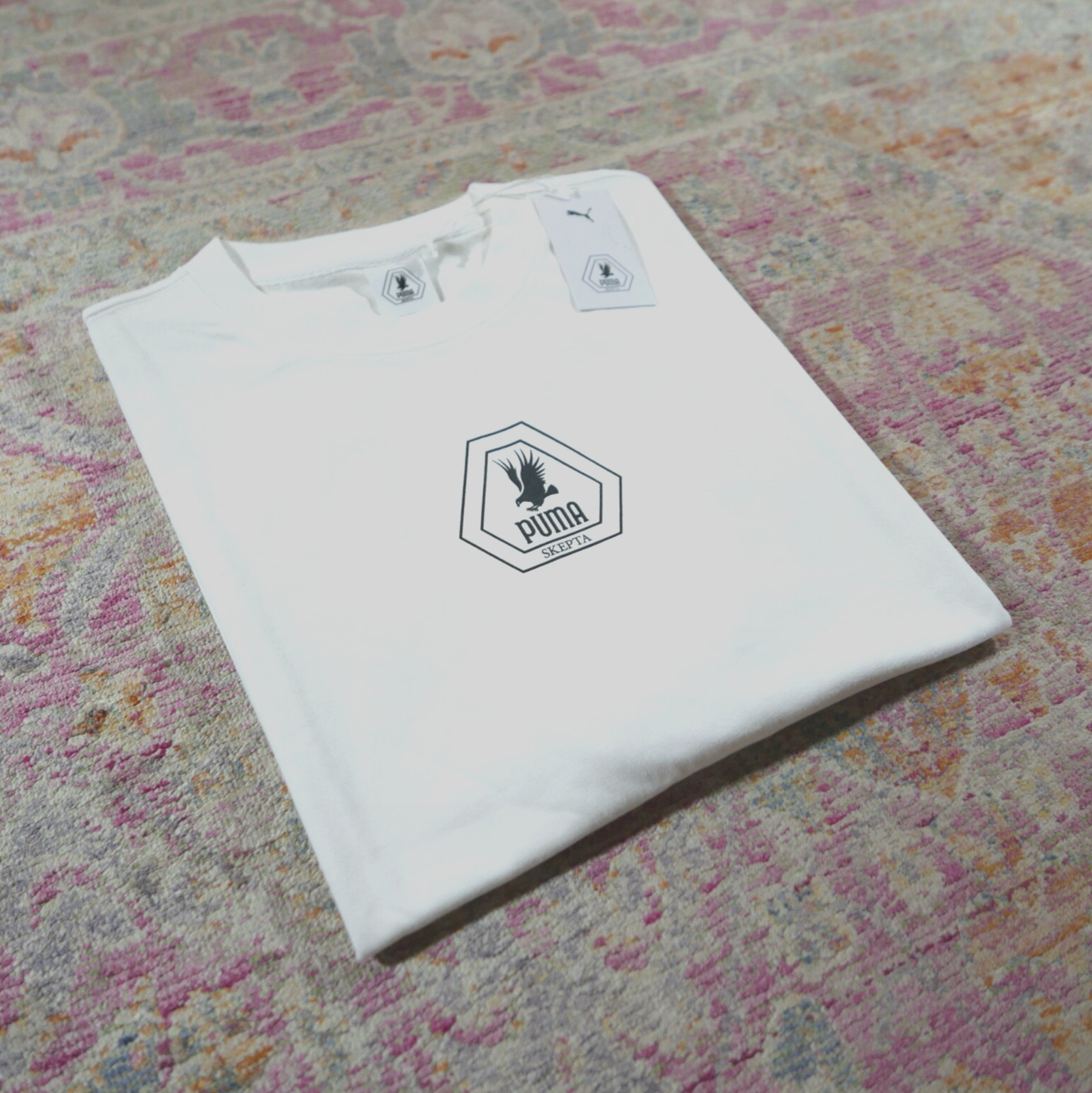 Skepta X Puma Graphic Tee White L (24" PTP) RRP £55 Boy Better Know BBK Grime