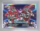 2025 Topps Cosmic Chrome Travis Kelce/Patrick Mahomes II Base (RAW)