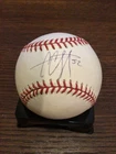 Hall Of Fame C. C. Sebathia # 52 Signed Baseball, No Certificate Of Authenticity