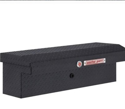  Weather Guard 41 in. Gray Aluminum Lo-Side Truck Tool Box