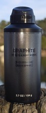 BATH BODY WORKS GRAPHITE MEN'S COLLECTION BODY SPRAY MIST 3.7 OZ
