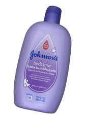 Johnson's Baby Bedtime Bubble Bath 15 oz HTF New