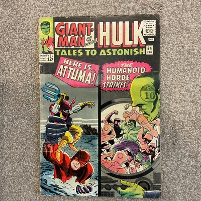 Marvel TALES TO ASTONISH Vol.1 #64 (1965) Hulk 2nd App. Leader