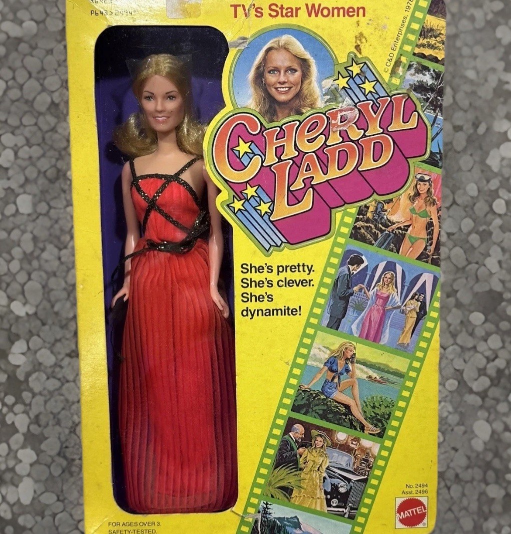 Vintage 1978 Mattel Barbie TV Star Women Cheryl Ladd Doll #2494