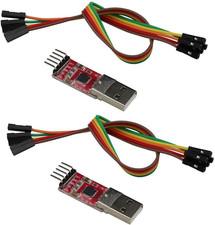 2PCS Mini USB 2.0 to TTL Converter Serial Module Adapter UART Downloader 3.3V/5V