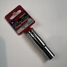 GM Performance Parts 10mm Deep Socket 3/8" Drive Grips-All ~ GM8237 Vintage tool
