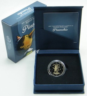 2 Euro Gedenkmünze Italien 2026 Pinocchio PP / Proof