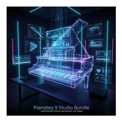 Pianoteq 9 Studio Bundle Professional Virtual Instrument Software