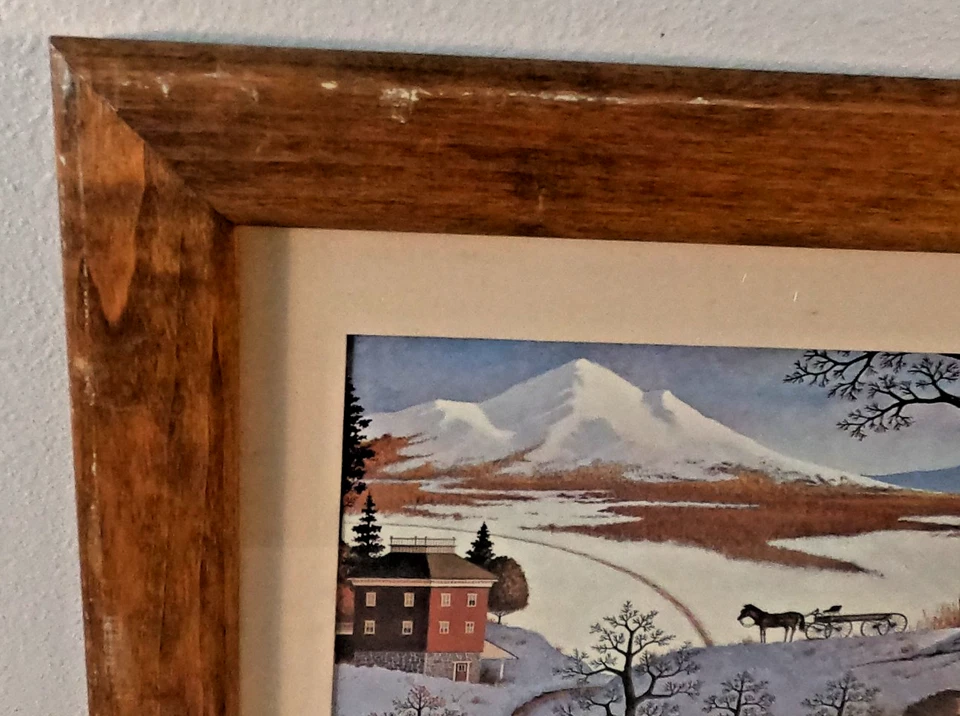 Impresión Charles Wysocki "LL Flick Carraige Works", enmarcada a 16" x 18" Foto 2 de 4