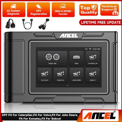 ANCEL HD3600 12V Diesel Heavy Duty Truck OBD2 Scanner All System Diagnostic Tool