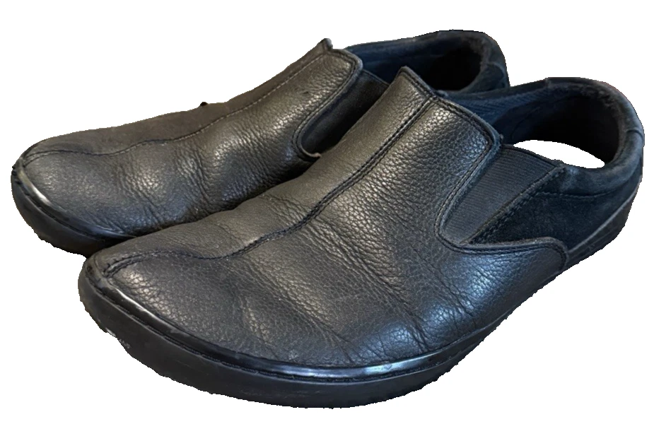 Men’s VivoBarefoot Black Leather Slip-On Loafers Size EUR 44 Vivo Barefoot Men main image 3