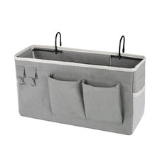Bedside Storage Caddy/ Hanging Bag for Headboards Bunk Beds Dorm Rooms Book