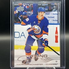 2025-26 Upper Deck Series 2 #451 Matthew Schaefer NY Islanders Young Guns RC