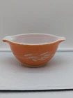 VTG PYREX  Autumn Harvest Wheat Cinderella Mixing Bowl #441 750ml USA