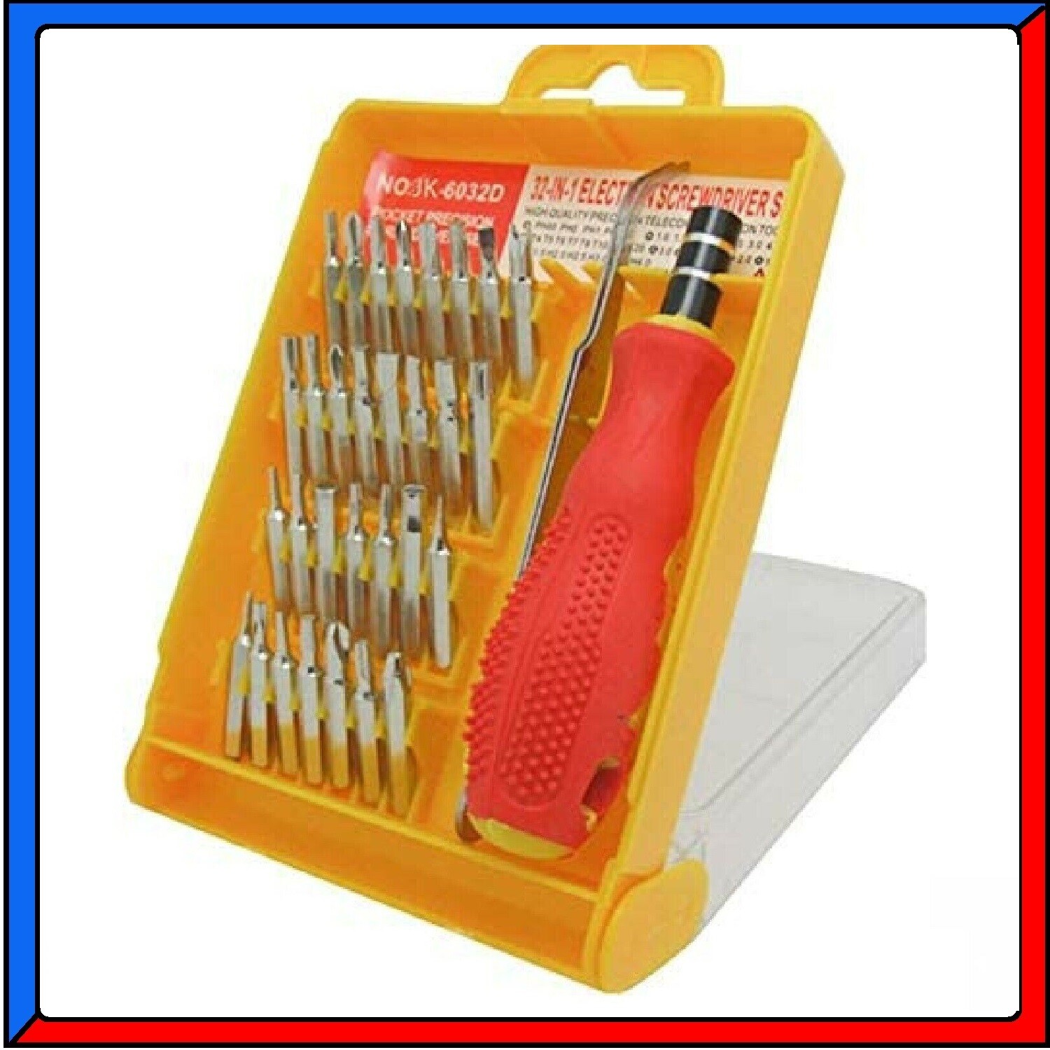 Set Kit 33 Cacciaviti di Precisione per Smartphone Computer Orologi Orologiaio