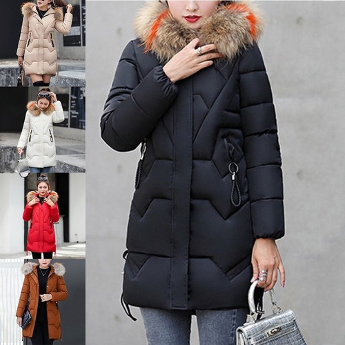pour Slim Hiver Veste Longue Bas Solide capuchon Lot Manteau Parka Outwear femmes à Chaud BqxUEwSa