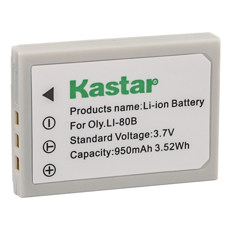 Wall Travl Home Battery Charger For Olympus LI-80B LI80B T-100 T100 X
