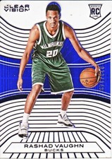 RASHAD VAUGHN 2015-16 CLEAR VISION BLUE ROOKIE /149