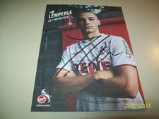 1. FC KÖLN KARTA Z AUTOGRAFEM TIM LEMPERLE SEZON 21/22 ORYGINAŁ PODPISANA
