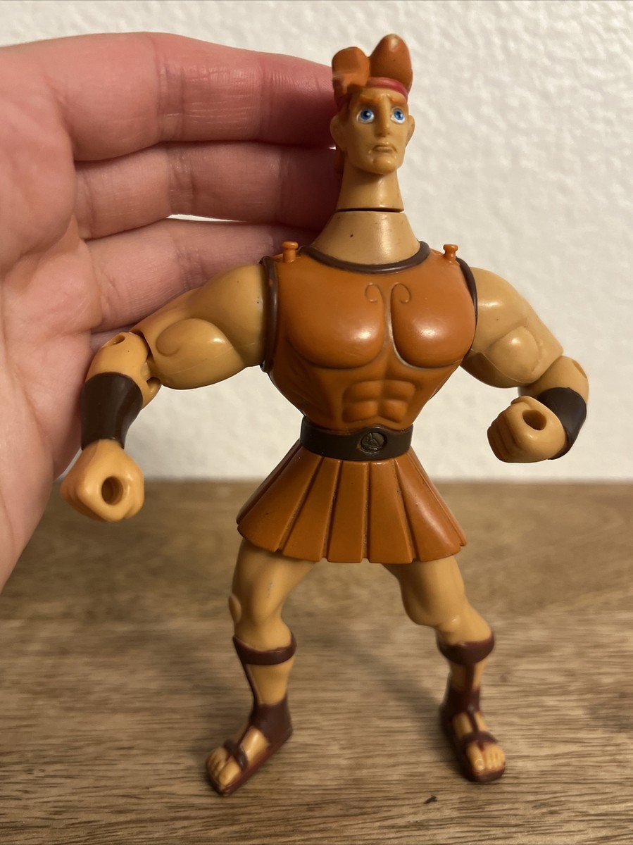 Disney's Hercules フィギュア Disney Golden Glow Hercules Doll Toy Action Figure 1996 | eBay