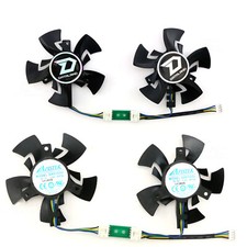 Cooling Fan Replace Fan With Power Board For DATALAND R9 380 285 2G/4G GA81O2U