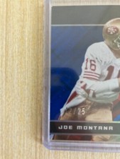 Panini Joe Montana Memorabilia Football Sports Trading Cards Panini Joe Montana Memorabilia Football Sports Trading Cards