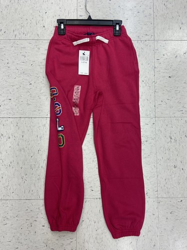 NWT POLO RALPH LAUREN GIRLS FLEECE JOGGER PANTS SZ. 8/10 (M) - Picture 5 of 8