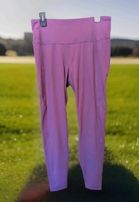 All In Motion Target Jeggings With Pockets Size Large In Purple