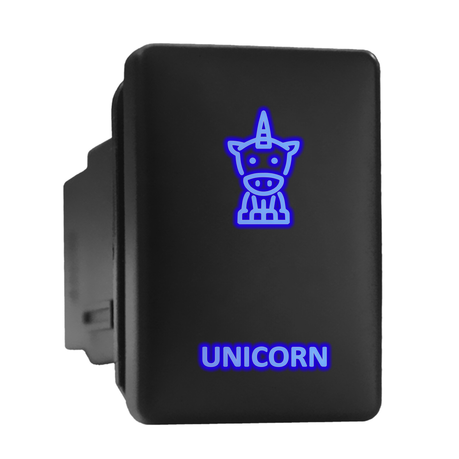 Blue LED Backlit Unicorn Switch for Toyota 1.28