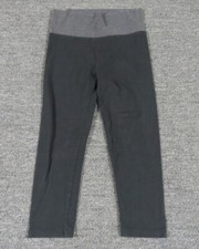 Victoria Secrets Leggings Womens Black Gray Pull On High Rise Ankle