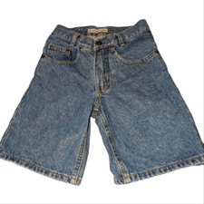 Vintage 90s Bugle Boy 750 jean shorts size 8 youth