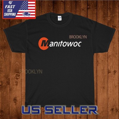 NEW SHIRT MANITOWOC CONSTRUCTION CRANES LOGO T-SHIRT FUNNY AMERICAN SIZE S-5XL