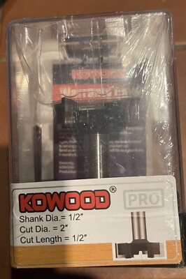CNC Spoilboard Surfacing Router Bit 1/2  Shank 2  Cut 4 Wings