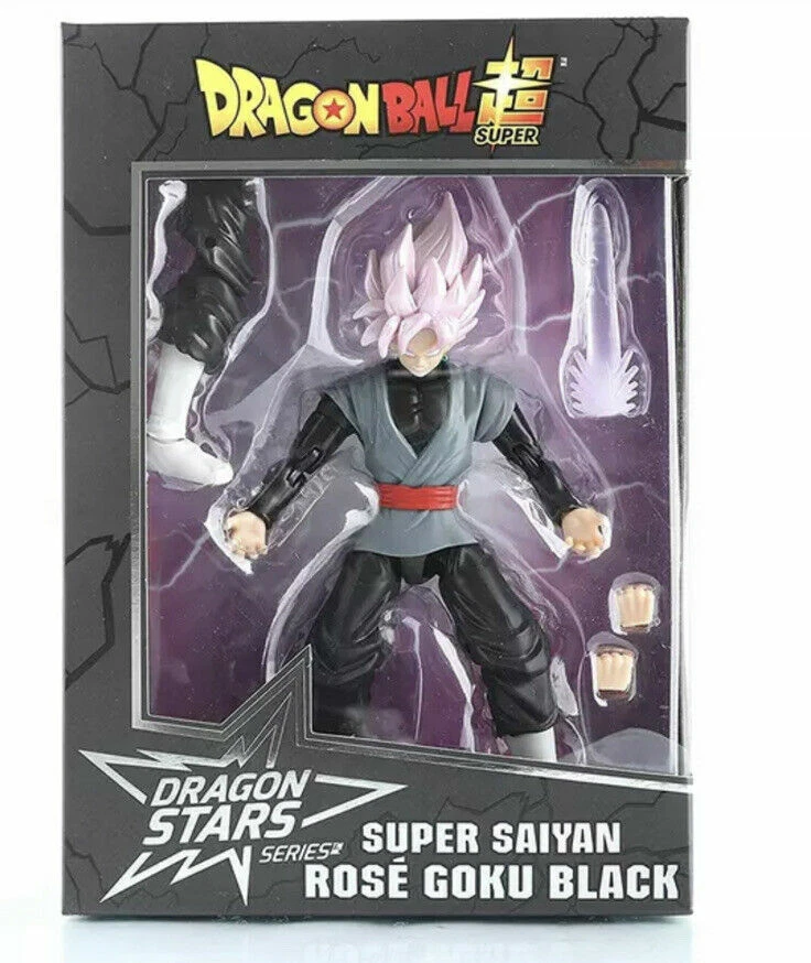 Dragon Ball Super - Dragon Stars - Super Saiyan Rose Goku Black, 6.5  Action Figure