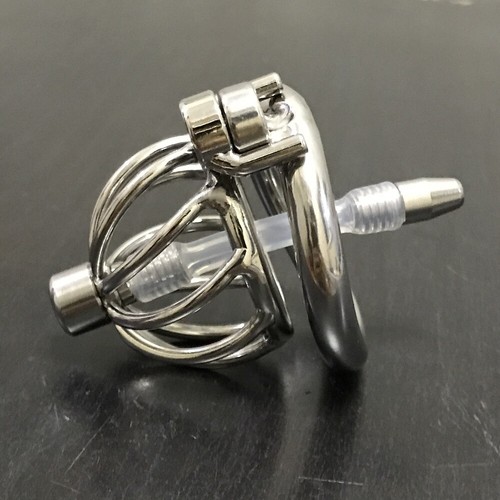 Stainless Steel Male Chastity Device Super Small Cage Men Metal Locking Belt 161 - Picture 22 of 28