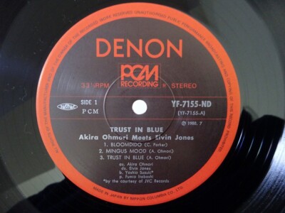 15%OFF SALE Akira Ohmori Meets Elvin Jones Trust In Blue Denon YF