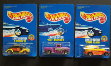 3 Hot Wheels Malt-O-Meal-- 3 Window '34 Ford, '32 ford Delivery, '56 Flashsider